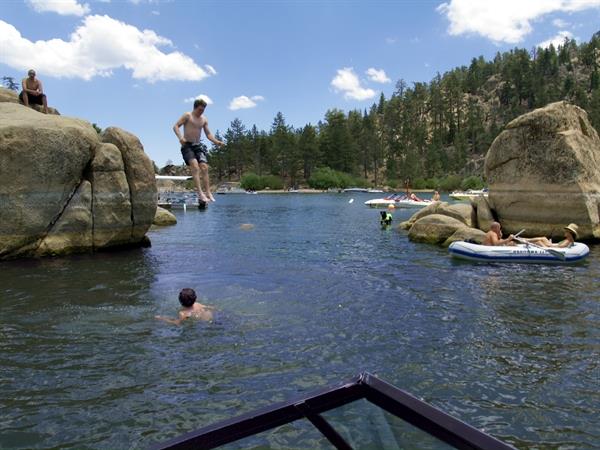 China Island aka Garstin Island area Big Bear Lake