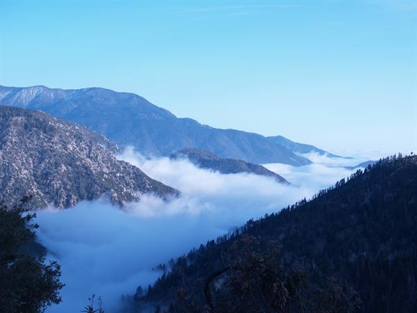 Driving to Big Bear offers amazing views
