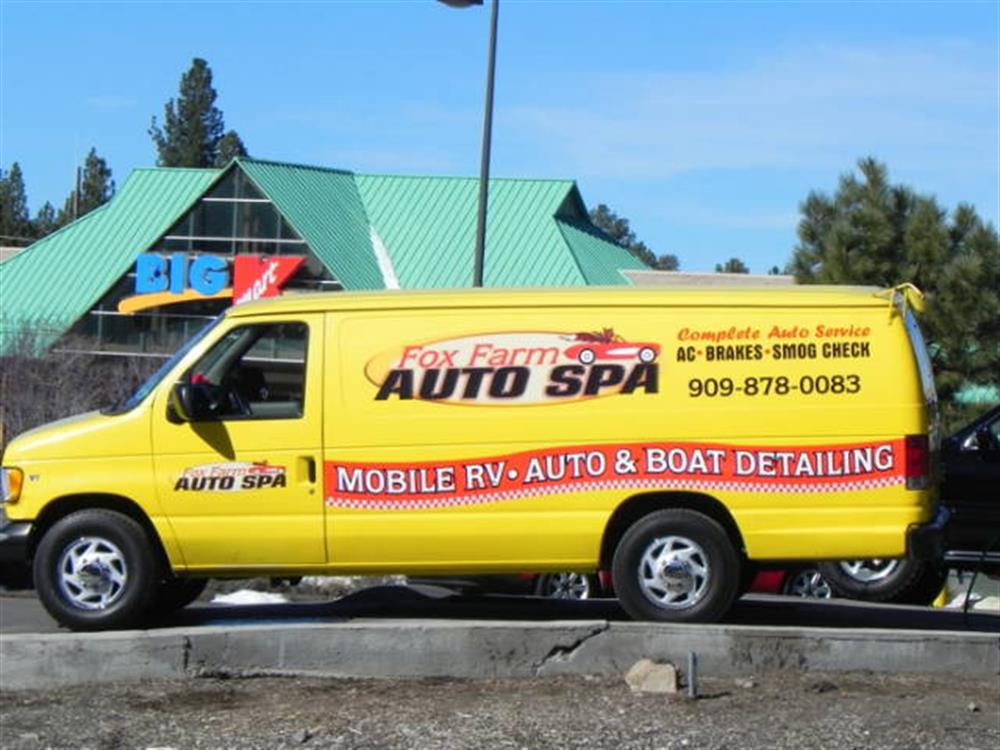 Fox Farm Auto Spa Boat Detailing &amp; Car Wash Big Bear
