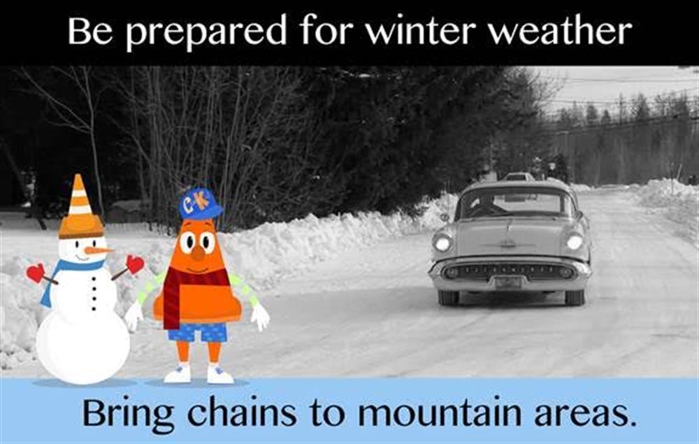 CALTRANS Bring Chains 12-2016