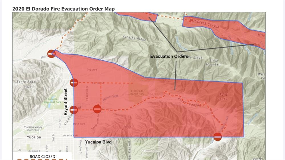 SBNF El Dorado evac-map 090720