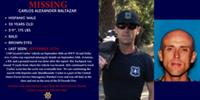 SHERIFF Carlos Alexander Baltazar missing 092520