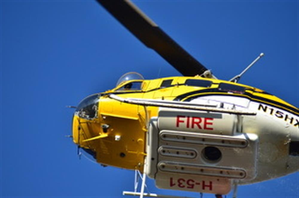 BBlack 1972 Bell 205A-1. N15HX