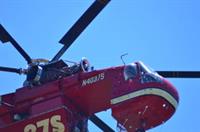 BBlack Sikorsky S-64E. Skycrane Built 1975