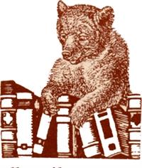 LIBRARY bear logo