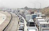 Caltrans cajon I15 fog 053018