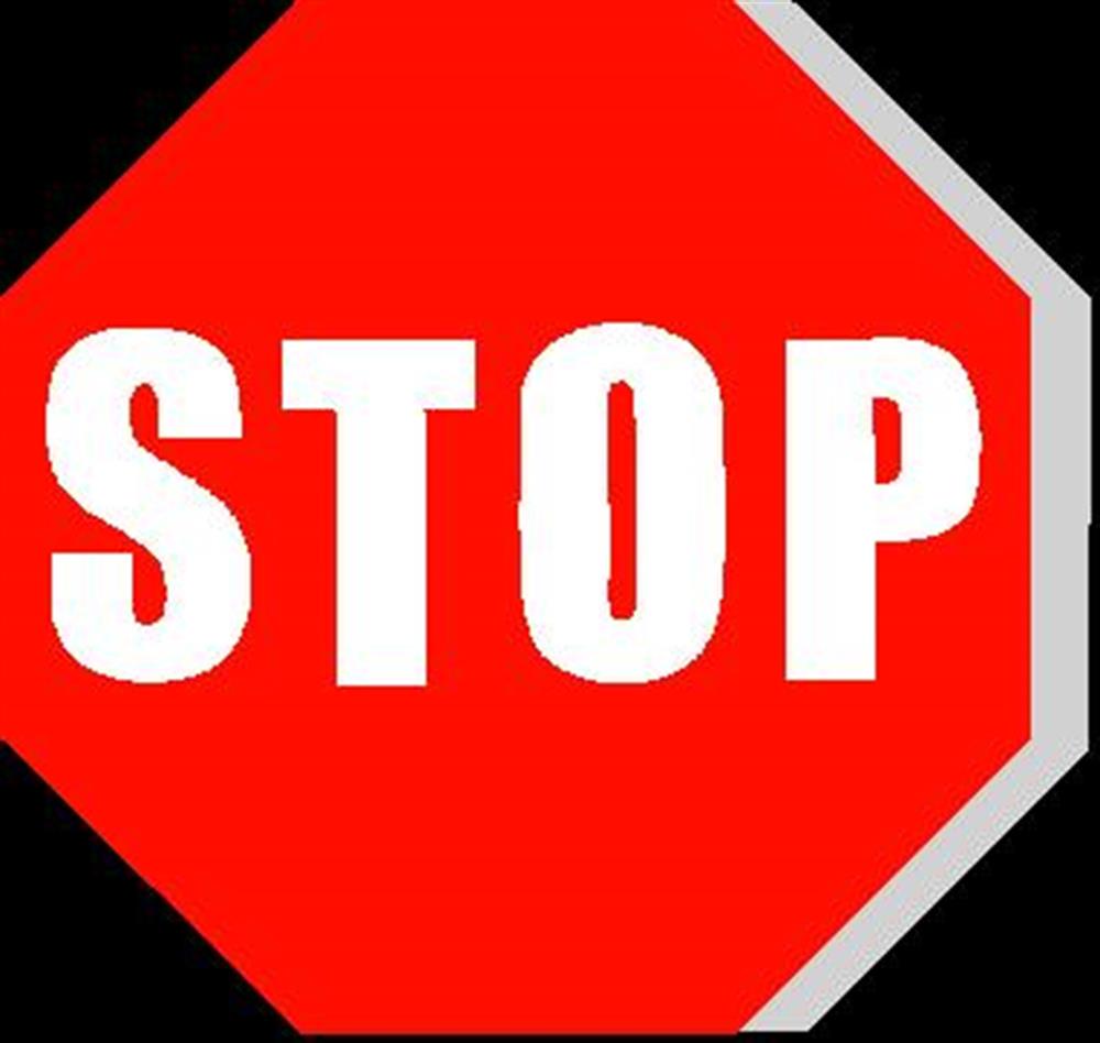 STOP sign
