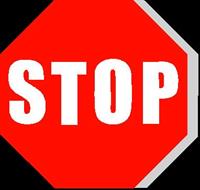 STOP sign
