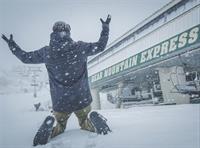 Snow at Bear Mountain