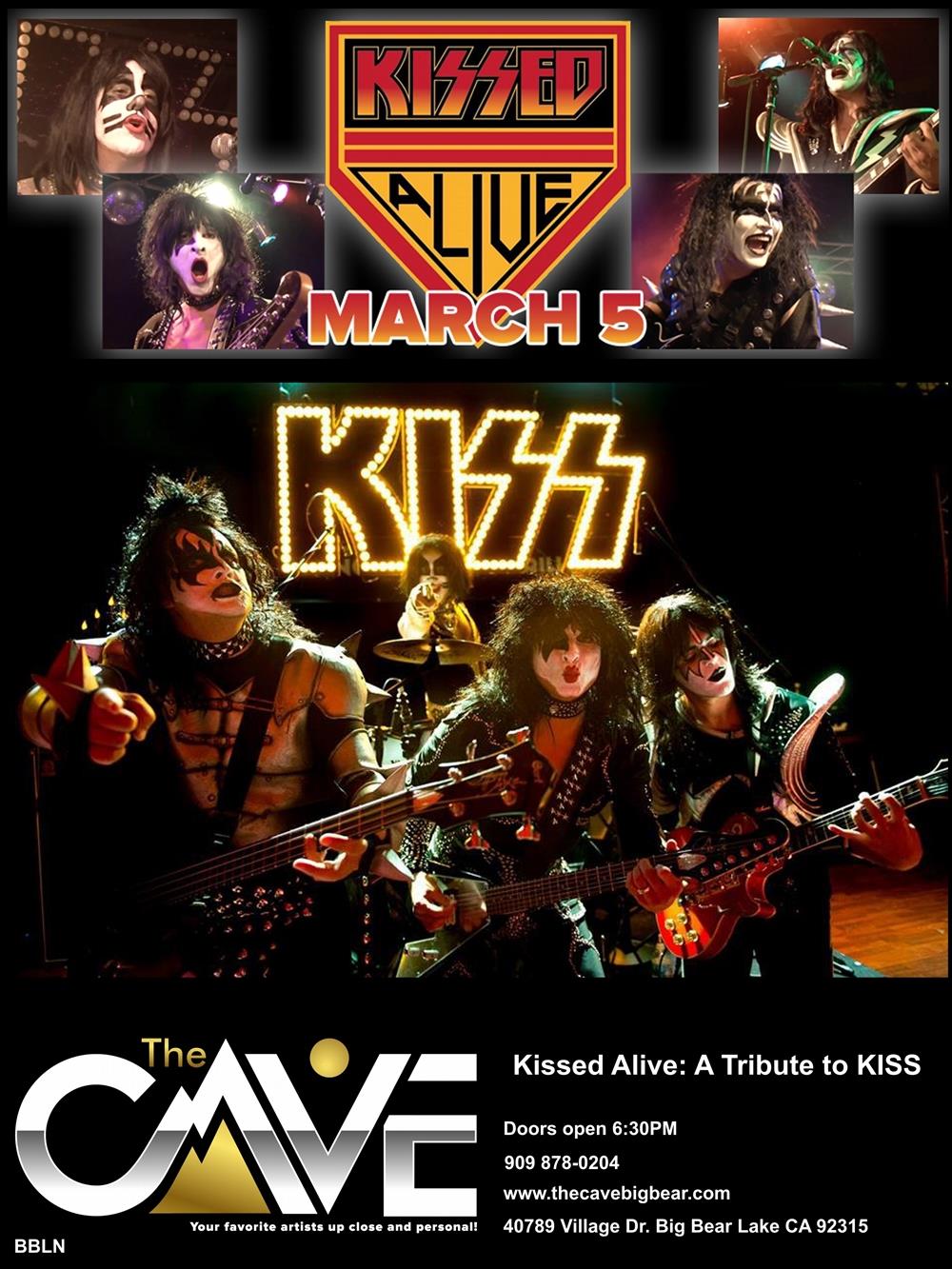 CAVE Kiss Big Bear Lake Flyer