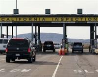 CALTRANS Port entry CA NV