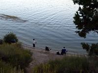 Fishing below the Pedal Path