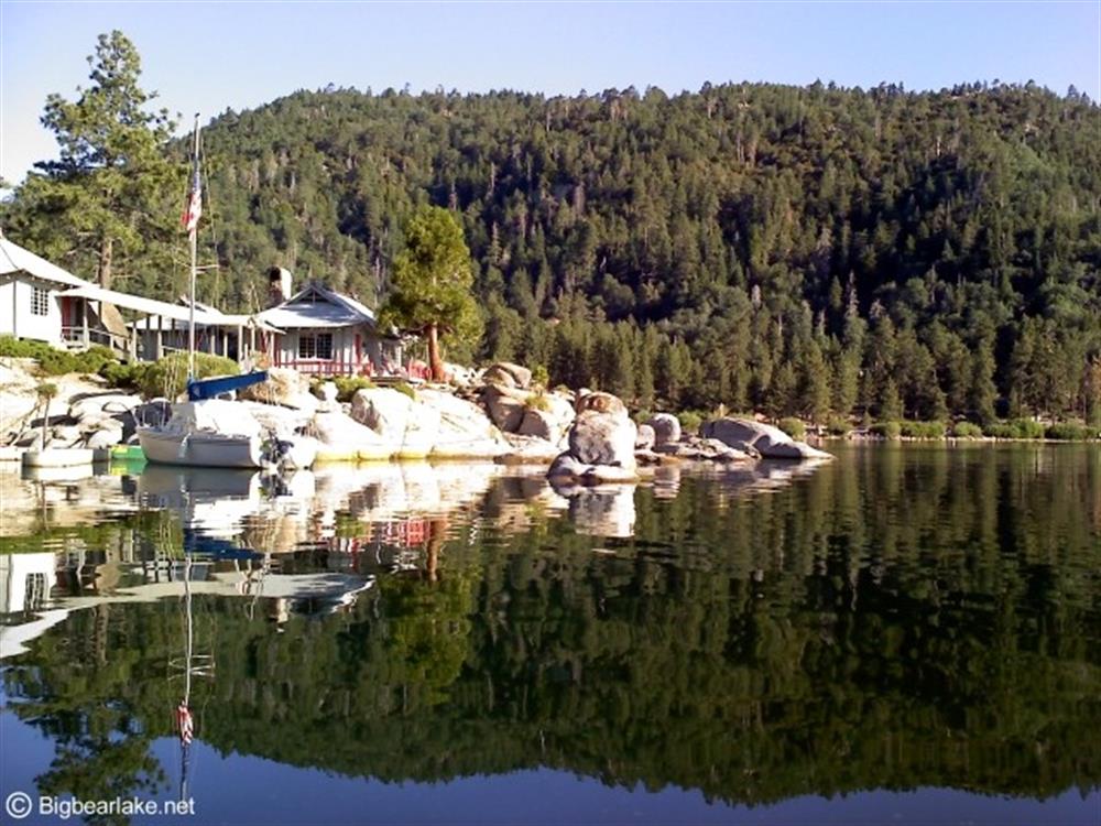 Calm waters of Big Bear Lake