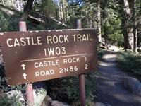 Castle Rock Trail Sign