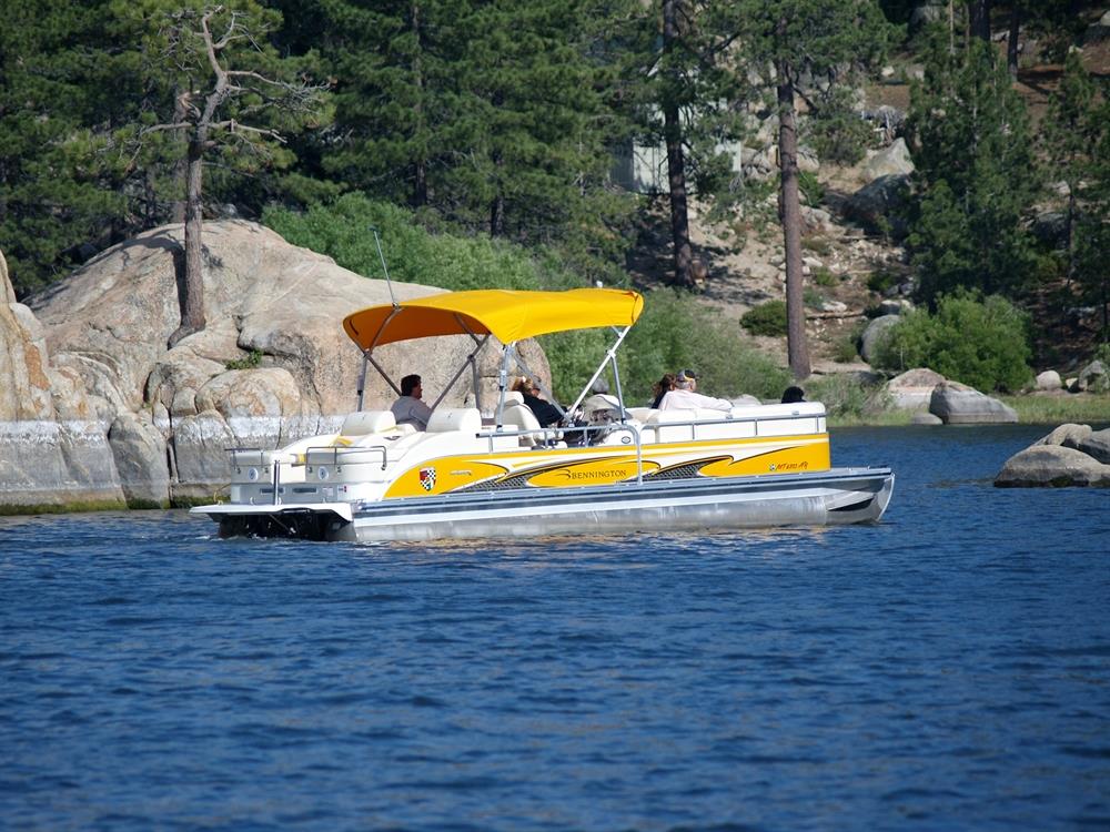 Exploring the west end of Big Bear Lake