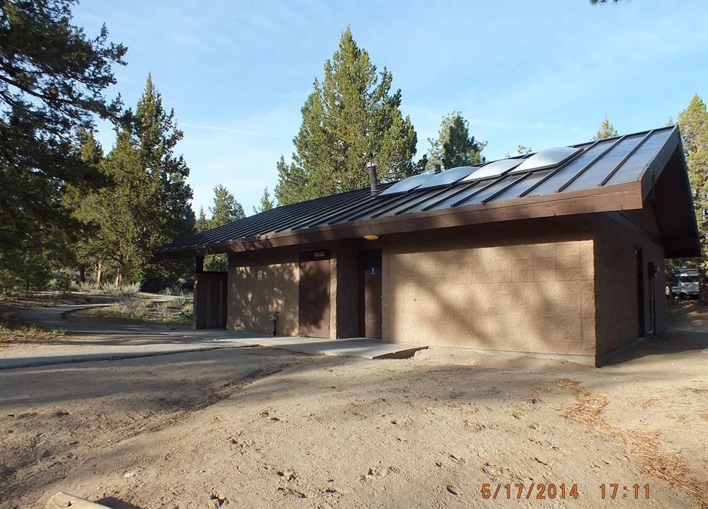 Restrooms Serrano Campground