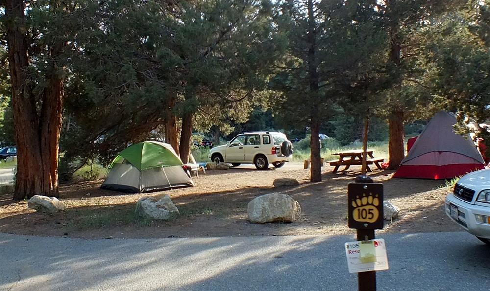 Tent Sites Serrano Campground