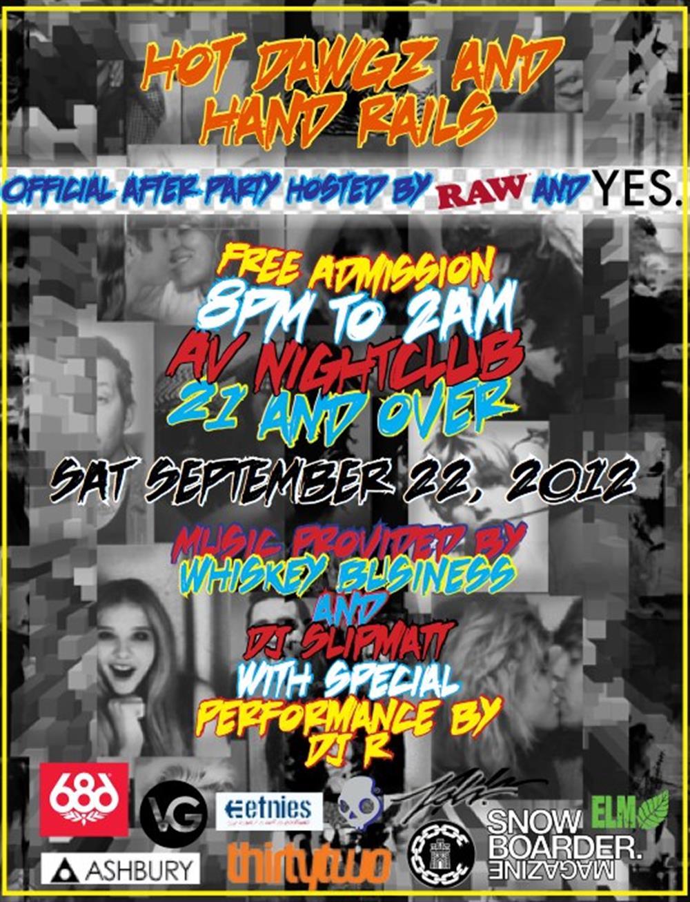 Hot Dawgz and Hand Rails Party