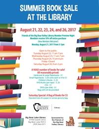 LIBRARY Book Sale 082117