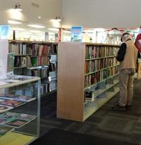 LIBRARY new shelves 04-17