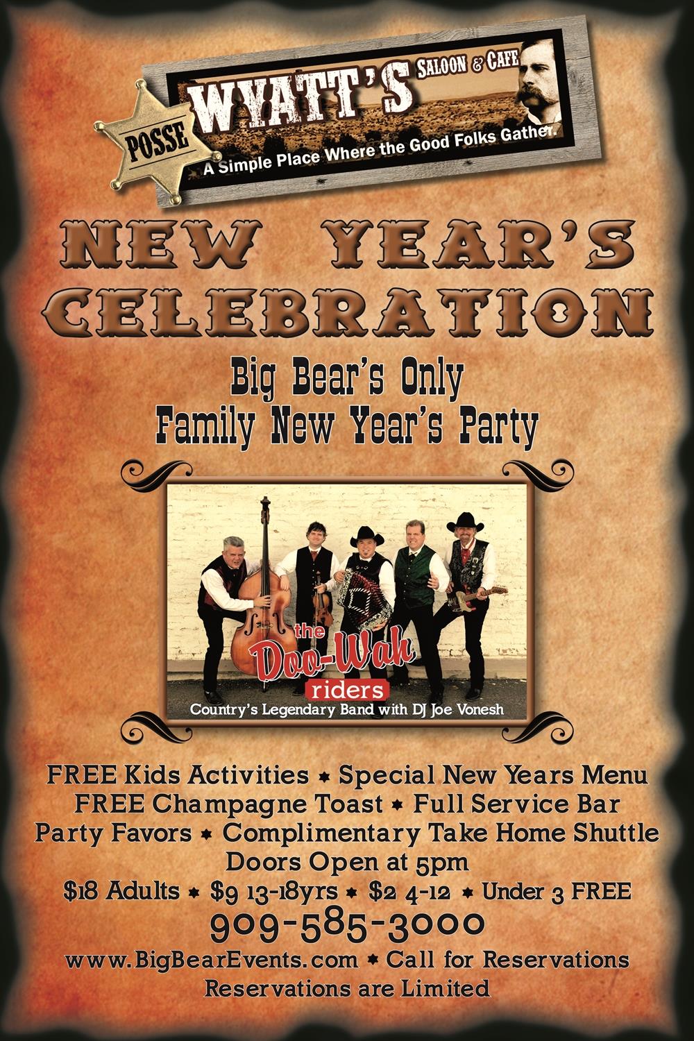 New Year's Celebration Poster PROOF