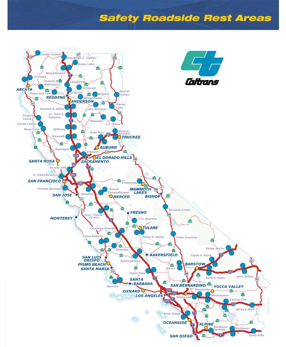 Caltrans Trucks Rest Areas 042020