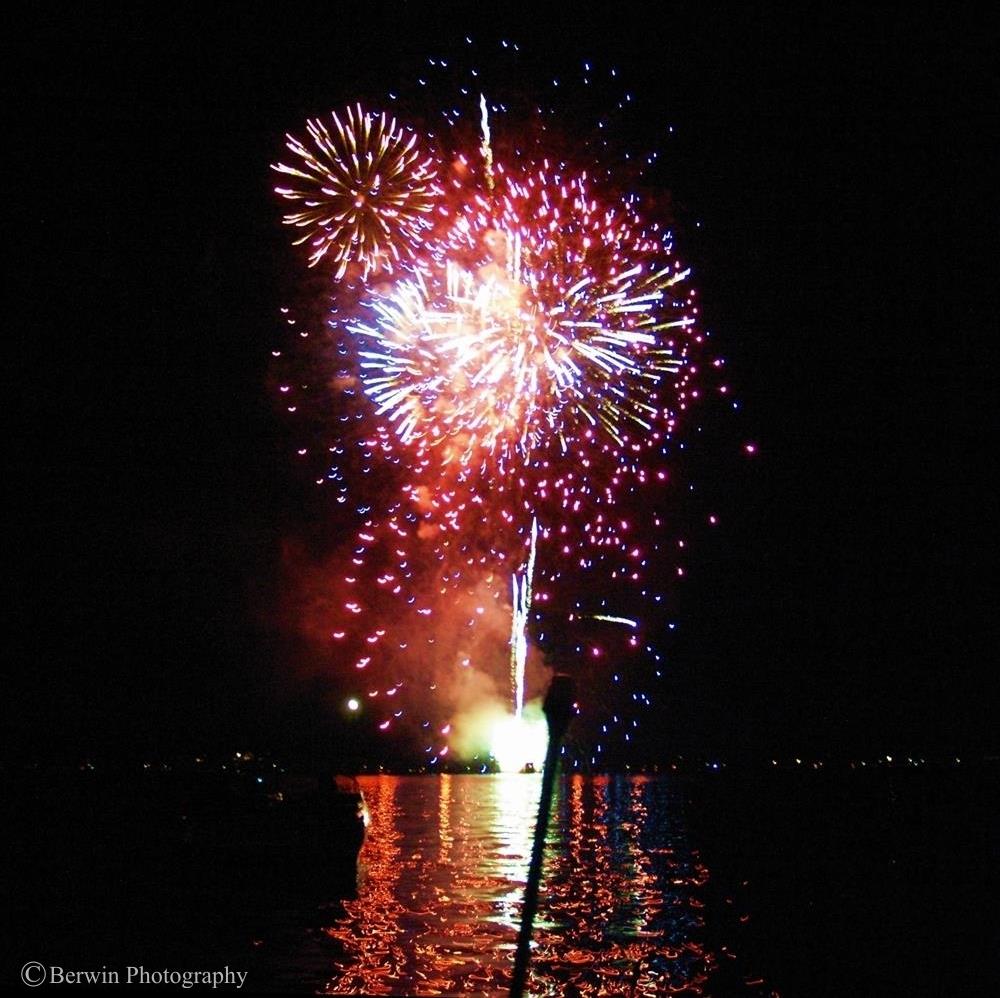 4th of July Fireworks Big Bear Lake 2015