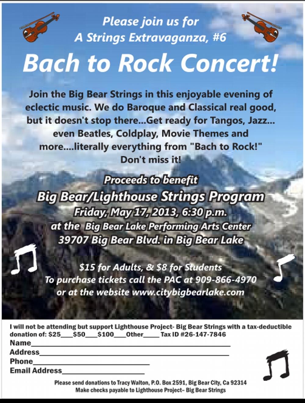 Bach to Rock Concert
