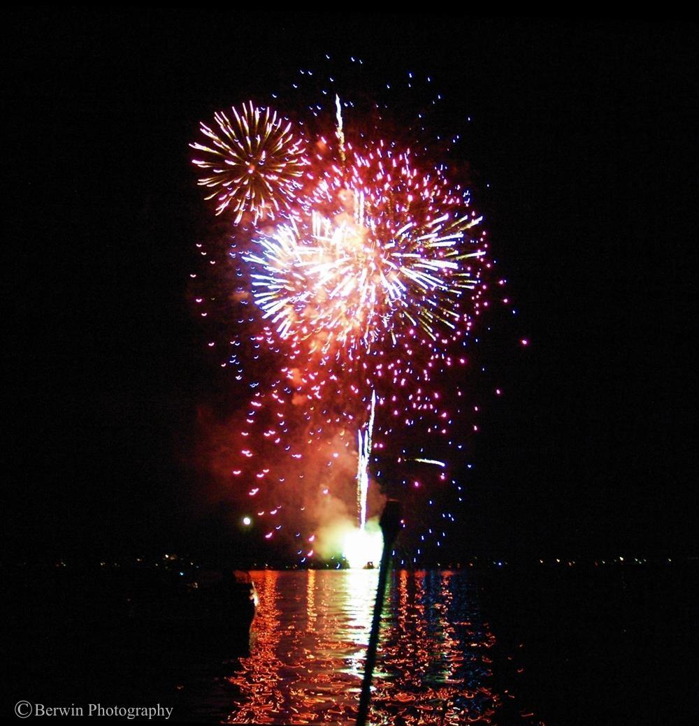Big Bear Lake July 4th Fireworks 2016