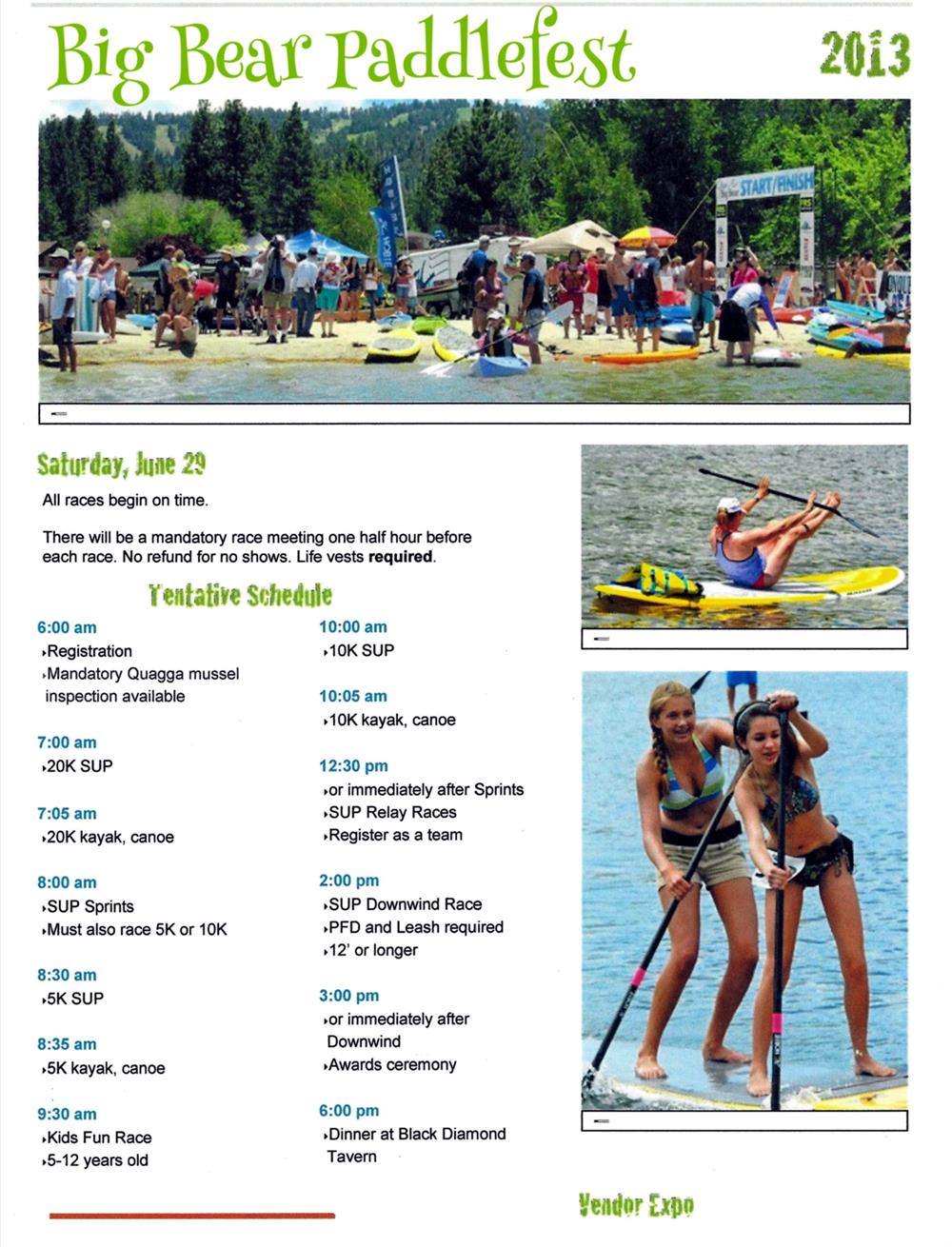 Big Bear Paddlefest