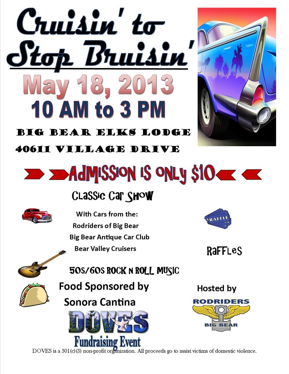 Cruisin to Stop Bruisin