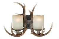 Antler Yoho 2 light wall sconce