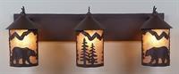 Cascade Lantern Bear 3 light Vanity