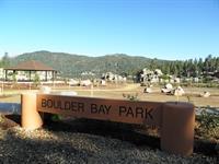 Sign at Boulder Bay Park Big Bear Lake