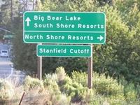 Sign on Big Bear Blvd