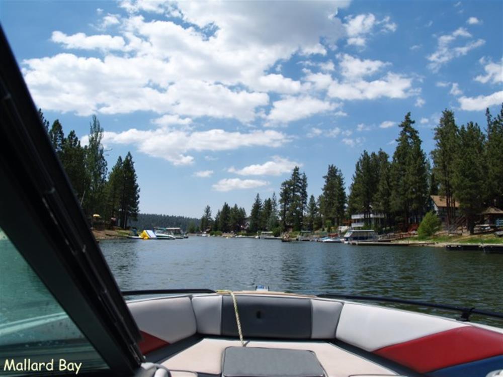 Boating on Mallard Bay