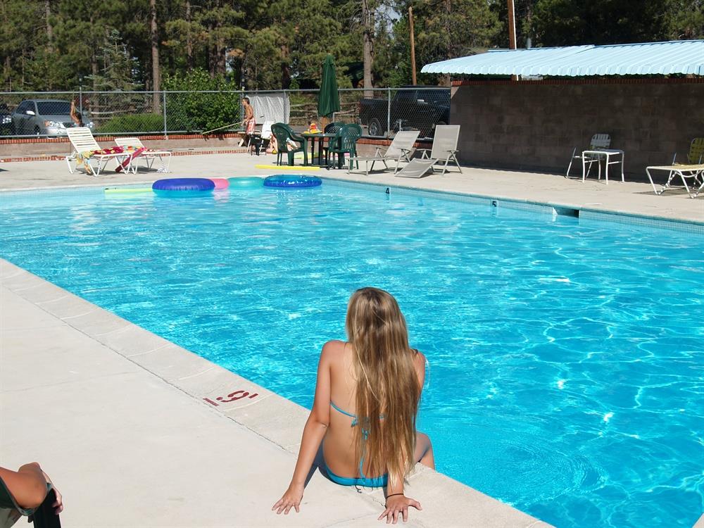 Mallard Resort Pool Big Bear