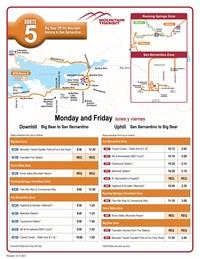 Big Bear Lake Bus Route 5