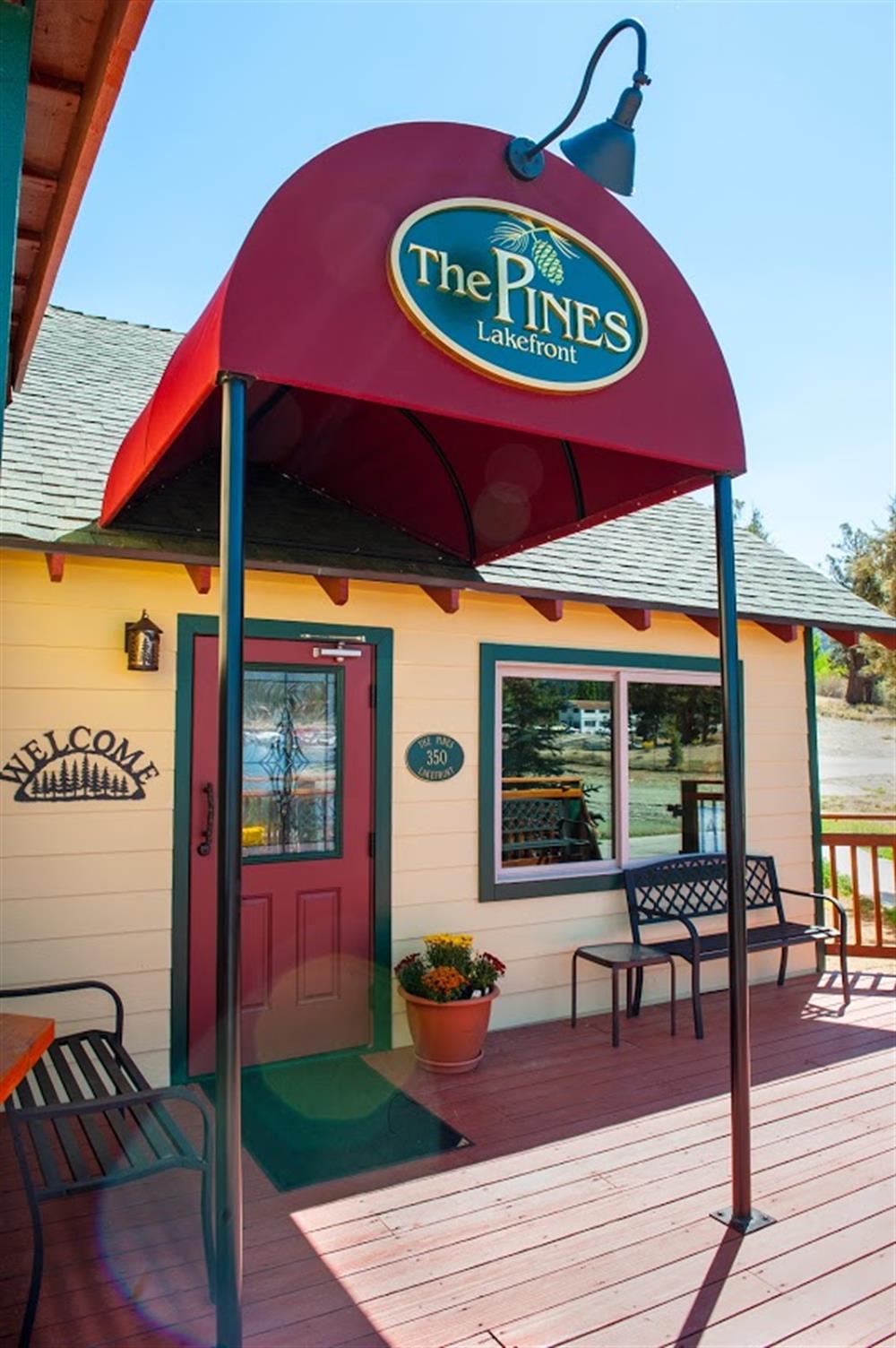 Entrance The Pines Lakefront Big Bear Lake